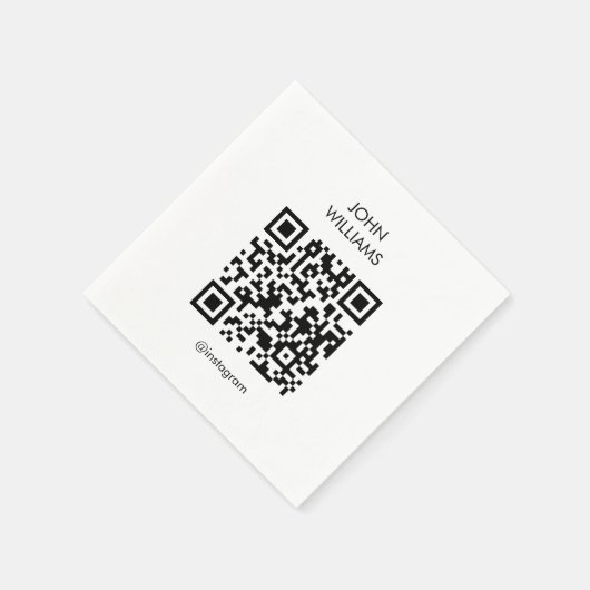 Serviette En Papier Exposition d'artiste personnalisable Ouverture du (Coin)
