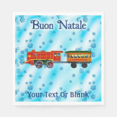 Serviette En Papier Express de Noël - Buon Natale (Devant)