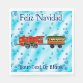Serviette En Papier Express de Noël - Feliz Navidad (Devant)