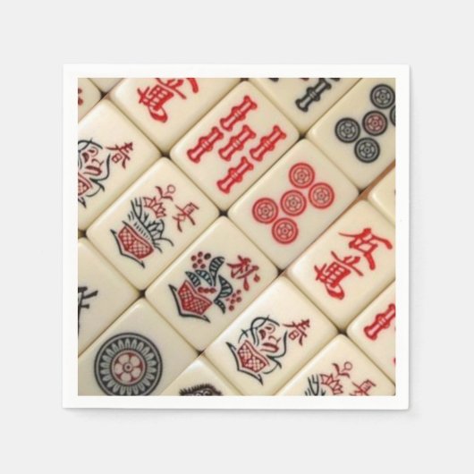 Serviette En Papier Expression orientale (Devant)