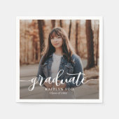 Serviette En Papier Exquise Goût Editable Couleur Graduation serviette (Devant)