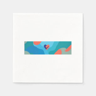 Serviette En Papier F-Caw-F Classique Minimaliste Propre
