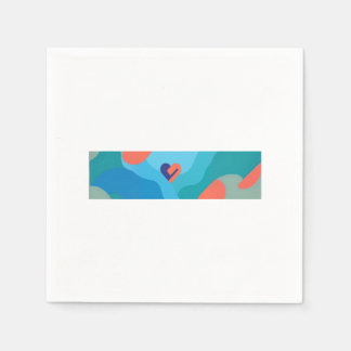 Serviette En Papier F-Caw-F Classique Minimaliste Propre