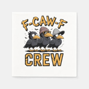Serviette En Papier F-Caw-F Crew Drôle Matching Cousins Outfit