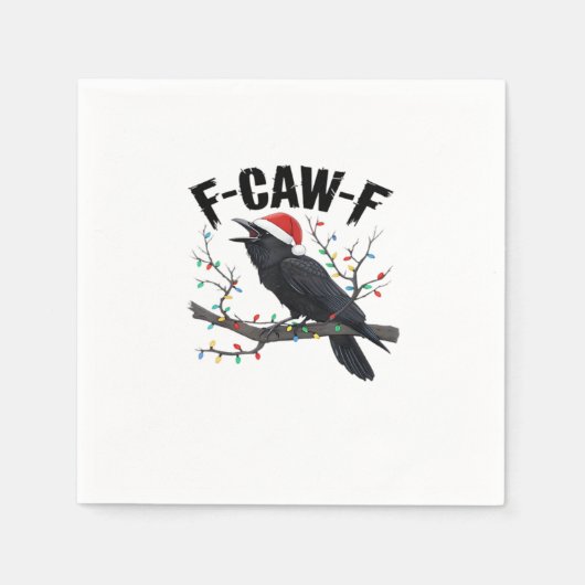 Serviette En Papier F Caw F Style Créatif Essentiel Décontracté (Devant)