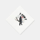 Serviette En Papier F Caw F Style Créatif Essentiel Décontracté (Coin)