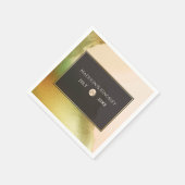 Serviette En Papier Fab Chartreuse 🤵 audacieux et élégant Mariage bud (Coin)