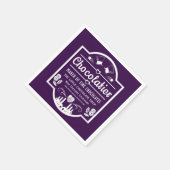 Serviette En Papier Fabricant de chocolatier (Coin)