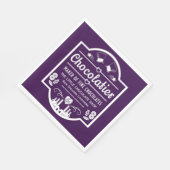 Serviette En Papier Fabricant de chocolatier (Coin)