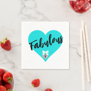 Serviette En Papier Fabuleuse fête Tiara Party Napkins