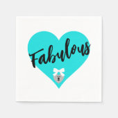 Serviette En Papier Fabuleuse fête Tiara Party Napkins (Devant)