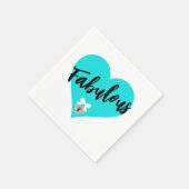 Serviette En Papier Fabuleuse fête Tiara Party Napkins (Coin)