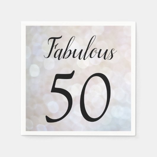 Serviette En Papier Fabuleux 50 Dreamy et Girly (Devant)