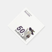 Serviette En Papier Fabuleux 50e anniversaire des femmes Fantômes d'Ha (Coin)