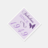 Serviette En Papier Fabulous Since 1949 (Coin)
