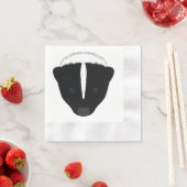 Serviette En Papier Face de la peau (En situation)