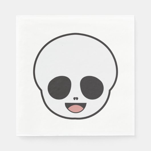 Serviette En Papier Face fantôme (Devant)