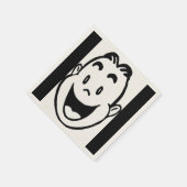 SERVIETTE EN PAPIER FACE HEUREUSE (Coin)
