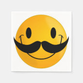 SERVIETTE EN PAPIER FACE MUSTACHE (Devant)