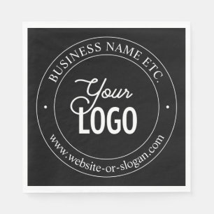 Serviette En Papier Facile de remplacement de logo et de texte personn