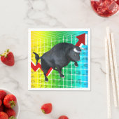 Serviette En Papier Facturation du marché Bull (En situation)