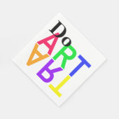 SERVIETTE EN PAPIER FAIRE "ART" (Coin)