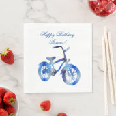 Serviette En Papier Faire du vélo (En situation)
