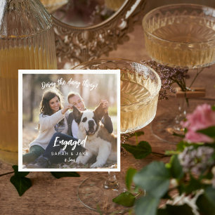 Serviette En Papier Faire la chose engagée Photo Animal de compagnie C