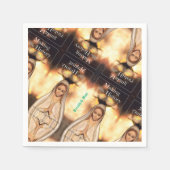 Serviette En Papier Faire une histoire sage (Devant)