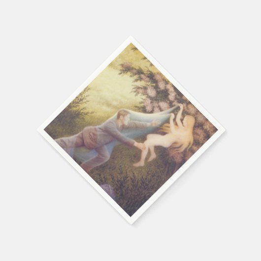 Serviette En Papier Fairy Dream (par Theodor Severin Kittelsen) (Coin)
