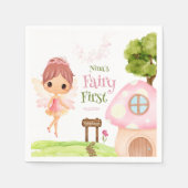 Serviette En Papier Fairy First, Flower Garden & Fairyland Enchanted (Devant)