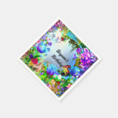 Serviette En Papier Fairy Forest Enchanted Magique fête d'anniversaire (Coin)