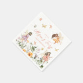 Serviette En Papier Fairy Premier anniversaire (Coin)