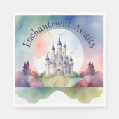 Serviette En Papier Fairy Tale Castle Party (Devant)