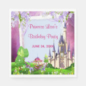 Serviette En Papier Fairy Tale Castle Princess (Devant)
