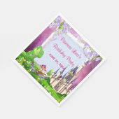 Serviette En Papier Fairy Tale Castle Princess (Coin)