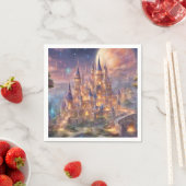 Serviette En Papier Fairy Tale Dreams (En situation)