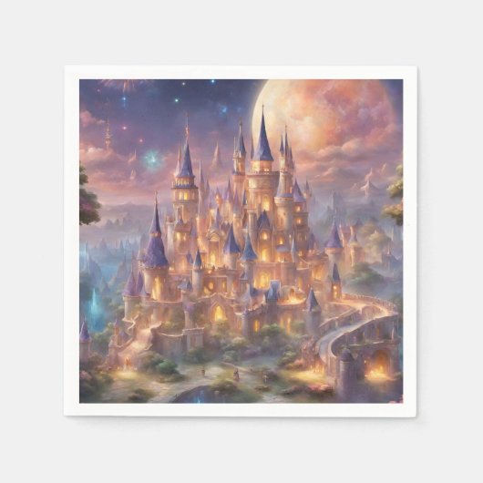 Serviette En Papier Fairy Tale Dreams (Devant)