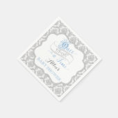 Serviette En Papier Fairytale Il était une fois Prince Damask (Coin)