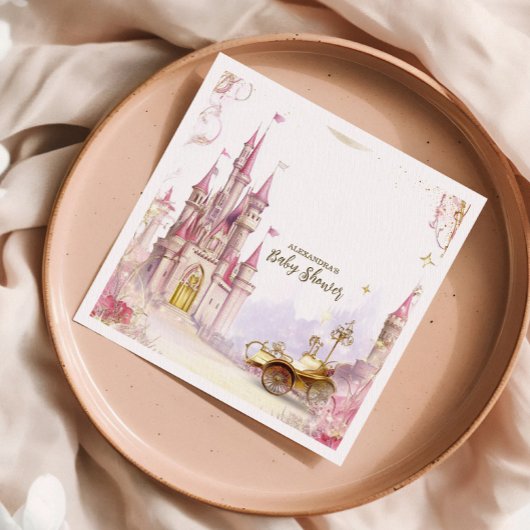 Serviette En Papier Fairytale Magic and Enchanted Story  Baby Shower