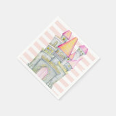 Serviette En Papier Fairytale Princess Castle (Coin)