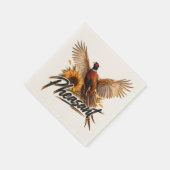 Serviette En Papier Faisan (Coin)