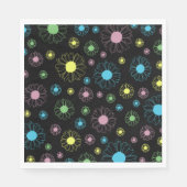 Serviette En Papier Faisceaux colorés (Devant)