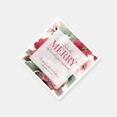 Serviette En Papier Faisons la Fête à Noël : Shower de Mariée (Coin)