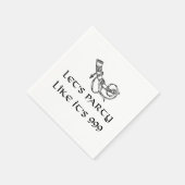 Serviette En Papier Faisons la fête Comme c'est 999 (Coin)