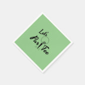 Serviette En Papier Faisons la part des plaques de papier (Coin)