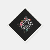 Serviette En Papier Faisons un Flamant rose adulte léger Noël amusant (Coin)