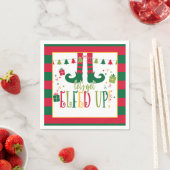 Serviette En Papier Faisons une fête de Noël (WH) (En situation)