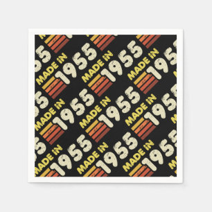 Serviette En Papier Fait En 1955 70e Anniversaire