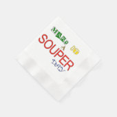 Serviette En Papier Faites-en une soupe (Coin)